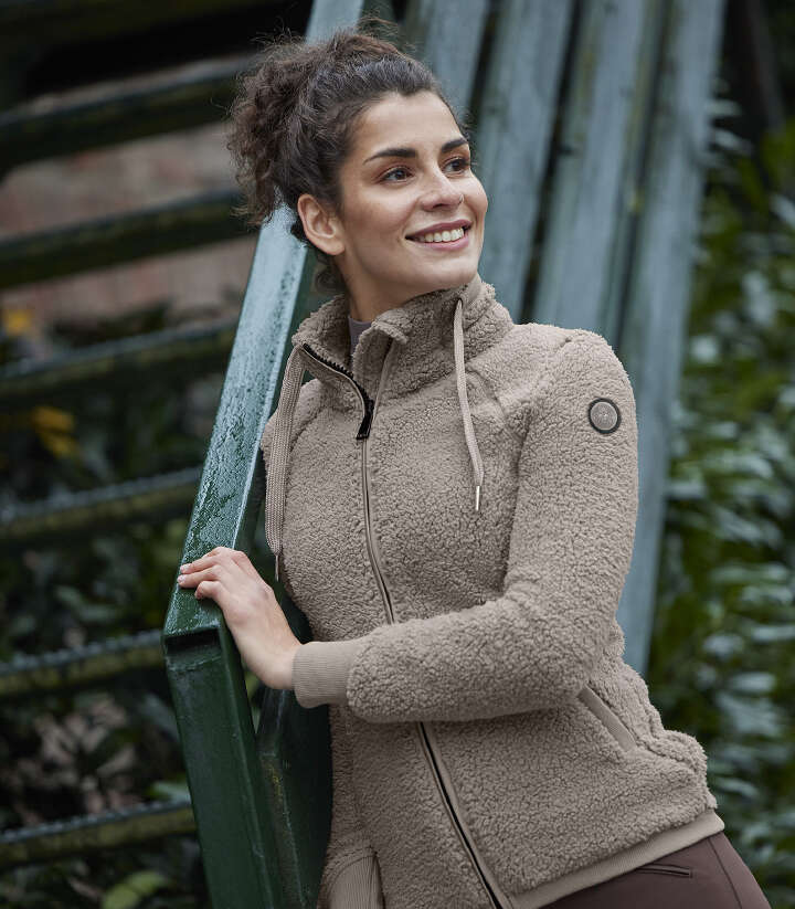 ELT Teddy Fleece Jacke Kansas beige